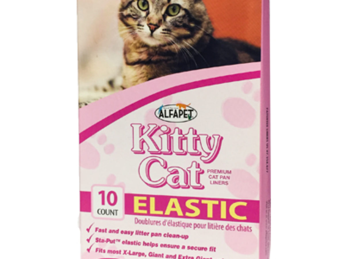 Whisker city jumbo elastic cat sales pan liners